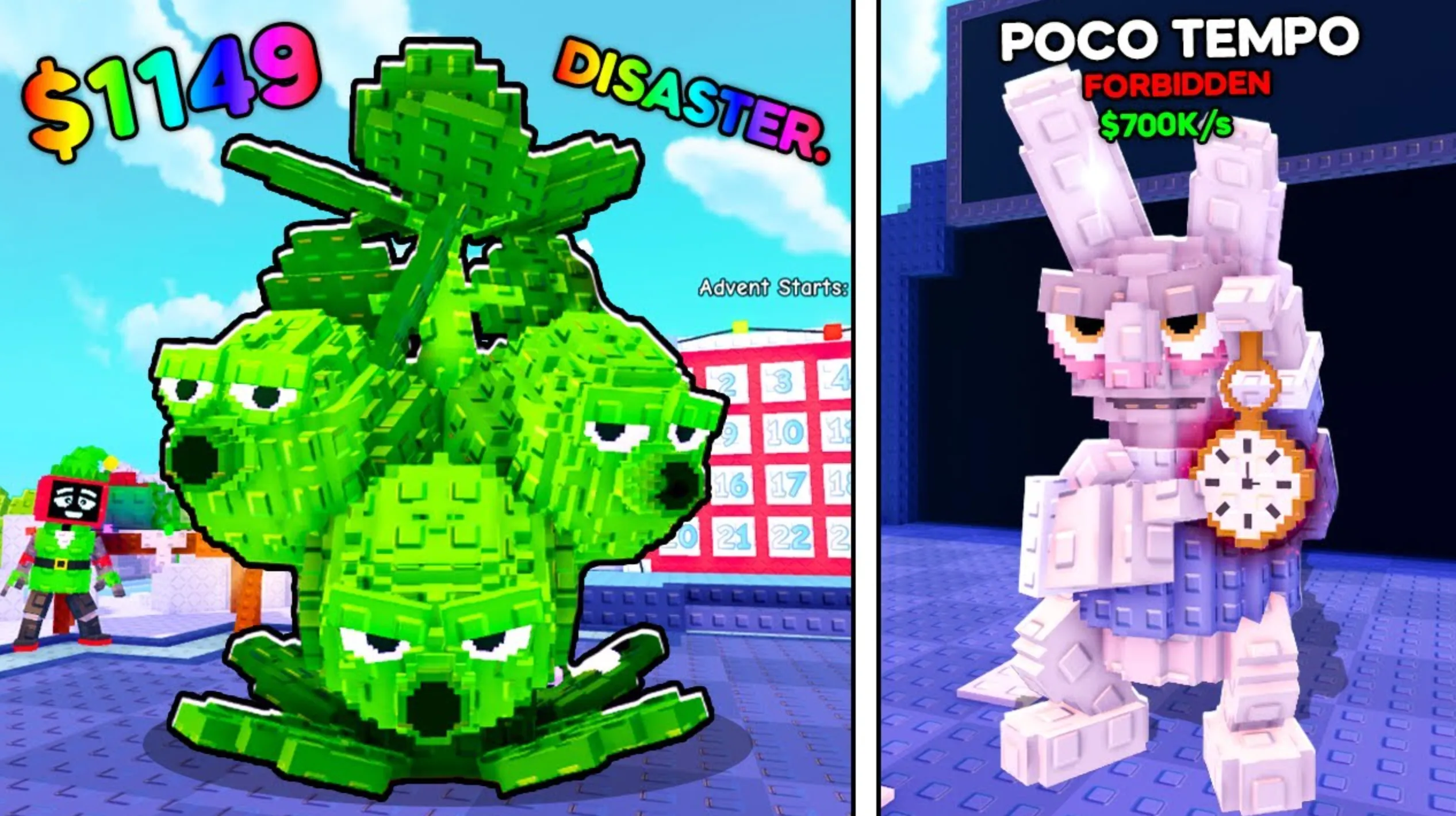 Poco Tempo plants vs brainrot